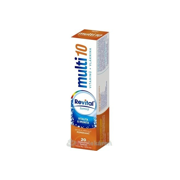 Revital Multi10 multivitamin pomeranč 20 tablet