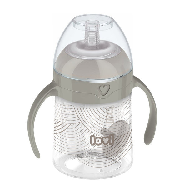 LOVI Harmony Hrnek první s brčkem a závažím 150 ml