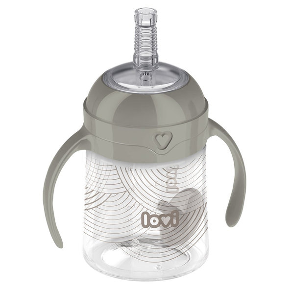 LOVI Harmony Hrnek první s brčkem a závažím 150 ml