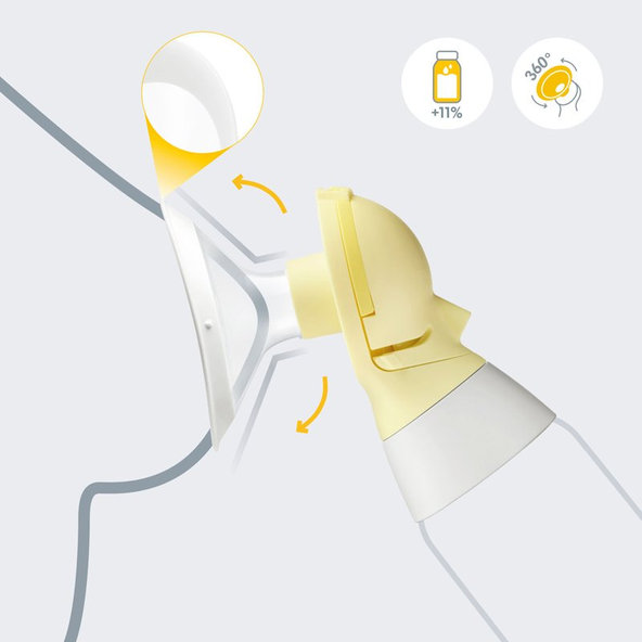 Medela prsní nástavec PersonalFit Flex™ M 24 mm 2 ks