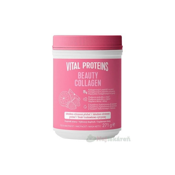 Vital Proteins Beauty kolagen jahoda citron 271 g