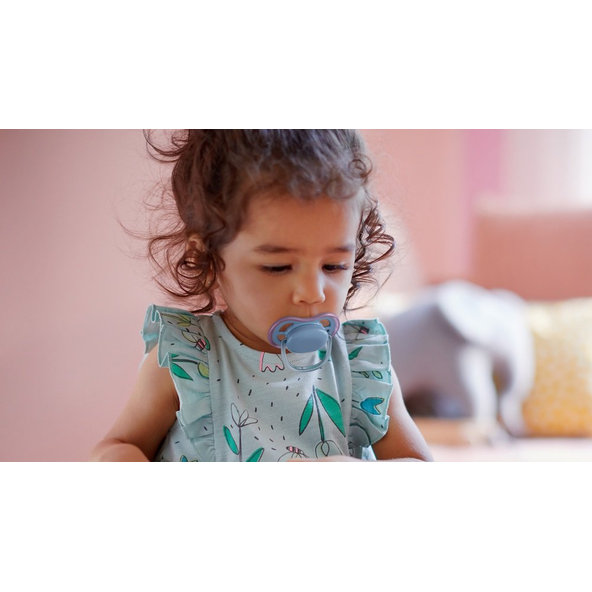 Philips AVENT dudlík Ultra Air 6–18 m dívčí modrý 2 ks