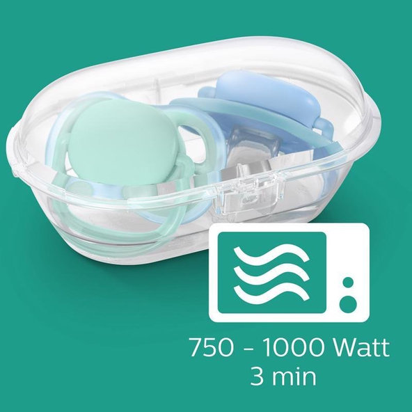Philips AVENT dudlík Ultra Air 6–18 m dívčí modrý 2 ks