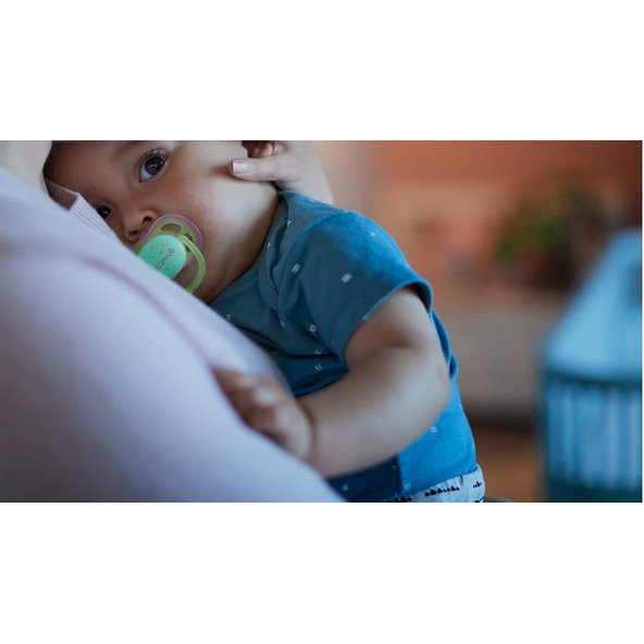 Philips AVENT dudlík Ultra Air noční 0–6 m dívčí 2 ks