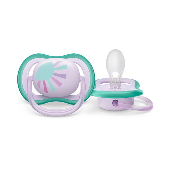 Philips AVENT dudlík Ultra Air 0–6 m sluníčko 1 ks