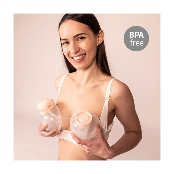 Babyono elektrická odsávačka mateřského mléka Double Twinny