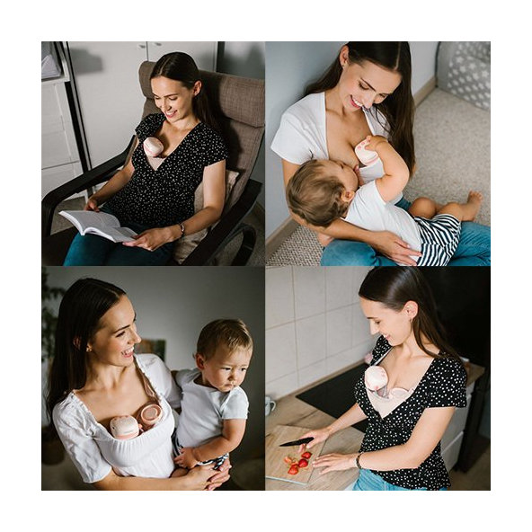 Babyono elektrická odsávačka mateřského mléka Double Twinny