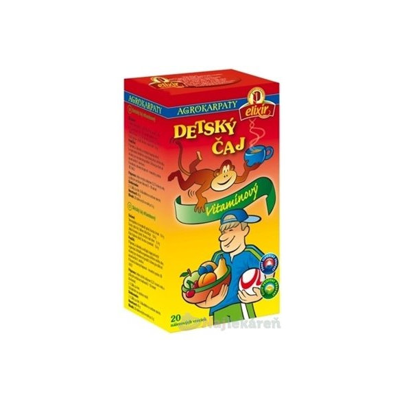 AGROKARPATY dětský čaj vitamínový 20x2 g