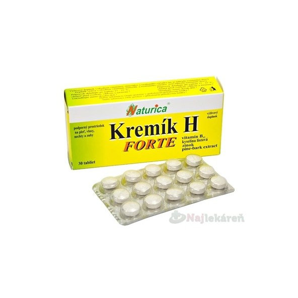 Naturica Křemík H Forte 30 tablet