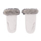 PETITE&MARS Set fusak Comfy 4v1 + rukavice Fjora Champagne Shower