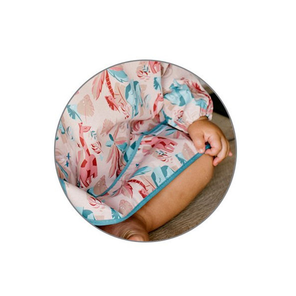 Babyono bryndák s dlouhým rukávem Jungle 35×52 cm 6 m+