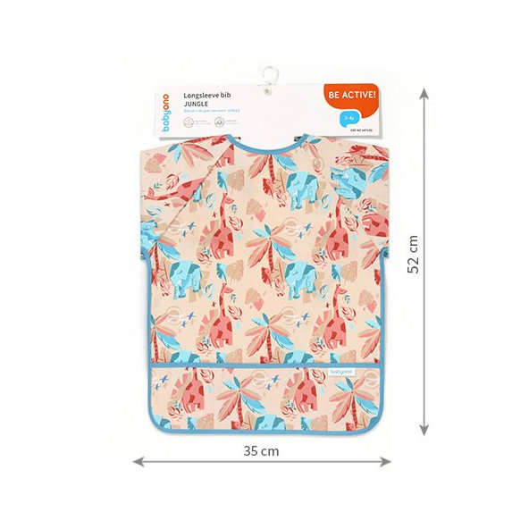 Babyono bryndák s dlouhým rukávem Jungle 35×52 cm 6 m+
