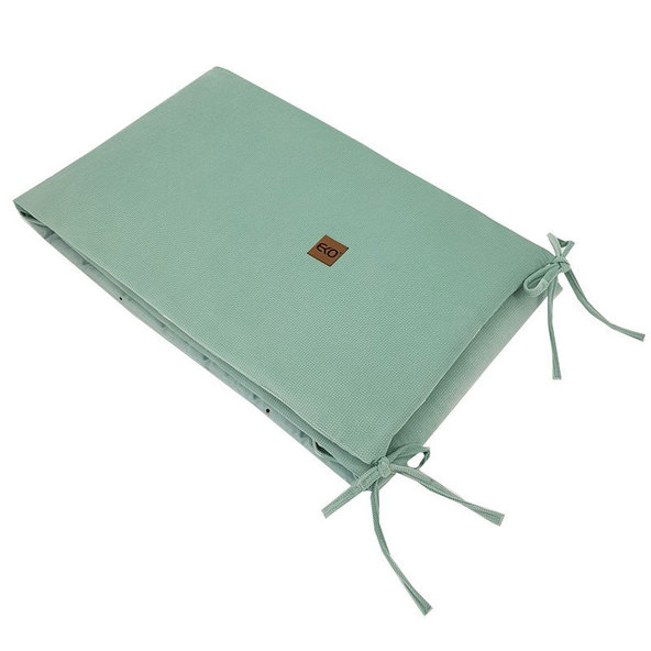EKO Chránič do postýlky Velvet Dogs Mint 180 x 35 cm