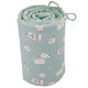 EKO Chránič do postýlky Velvet Dogs Mint 180 x 35 cm