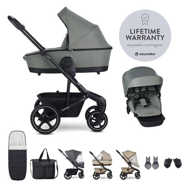 Easywalker kočík Harvey 5 Agave Green XXL set