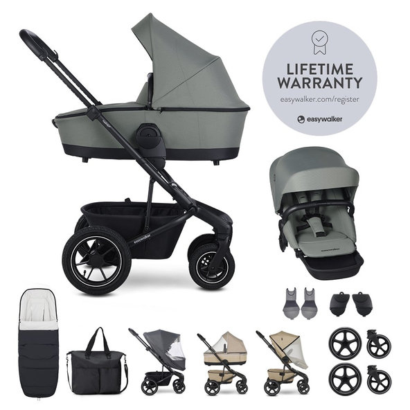 Easywalker kočík Harvey 5 Air Agave Green XXL set