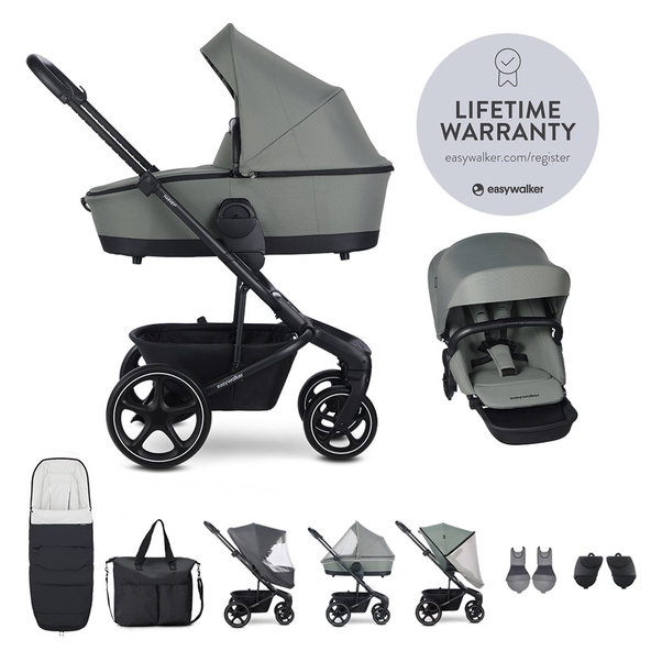 Easywalker kočík Harvey 5 Agave Green XXL set
