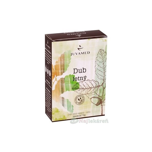 Juvamed Dub letní kůra bylinný čaj 70 g