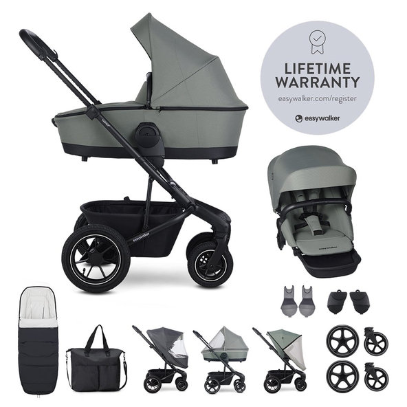 Easywalker kočík Harvey 5 Air Agave Green XXL set