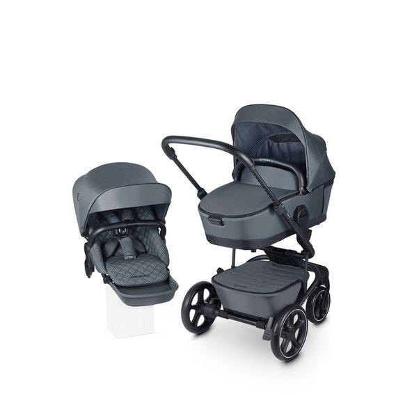 Easywalker kočík Harvey 5 Premium Mineral Grey XXL set