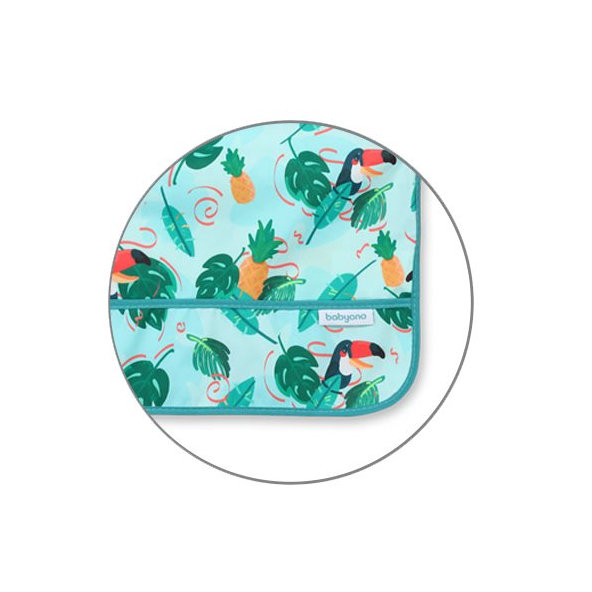 Babyono bryndák s dlouhým rukávem Toucan 35×52 cm 6 m+