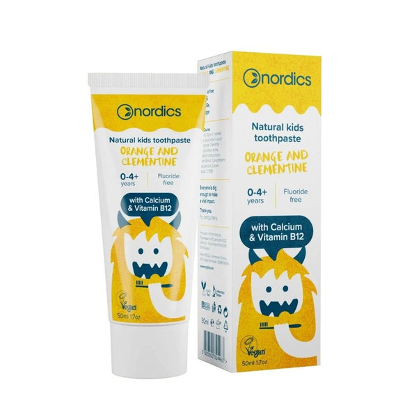 Nordics dětská zubní pasta pomeranč klementinka 50 ml