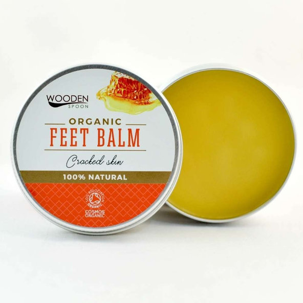 Wooden Spoon balzám na nohy pro popraskanou pokožku 60 ml