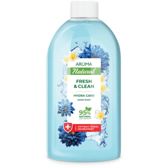 Aroma svěží a čisticí tekuté mýdlo na ruce 900 ml