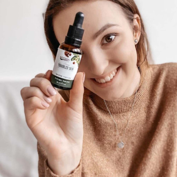 Wooden Spoon sérum na problematickou pleť tamanu a marula 30 ml