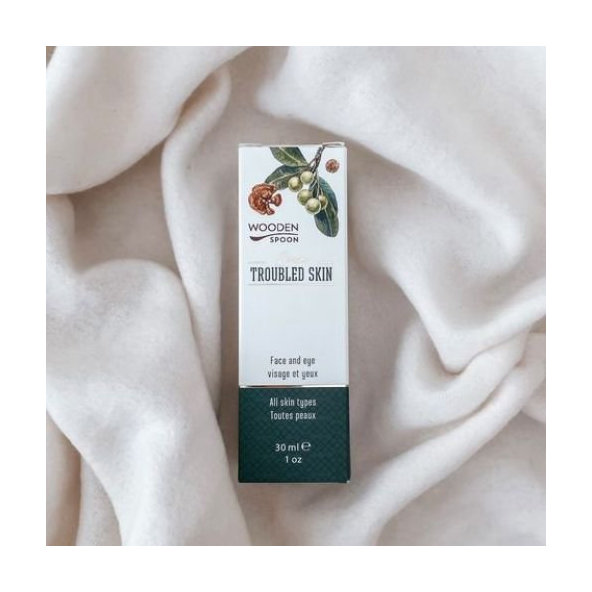 Wooden Spoon sérum na problematickou pleť tamanu a marula 30 ml