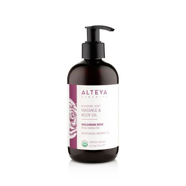 Alteya růžový omlazující masážní olej 125 ml