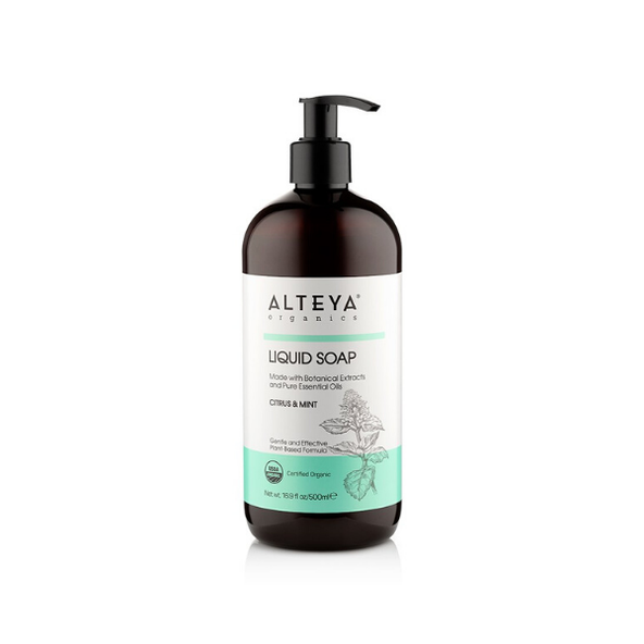 Alteya Organics tekuté mýdlo Citrus & Máta 250 ml