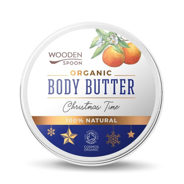 Wooden Spoon tělové máslo Vánoční čas 100 ml