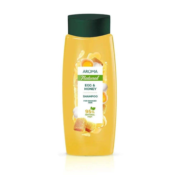 Aroma Egg & Honey šampon na poškozené vlasy 400 ml