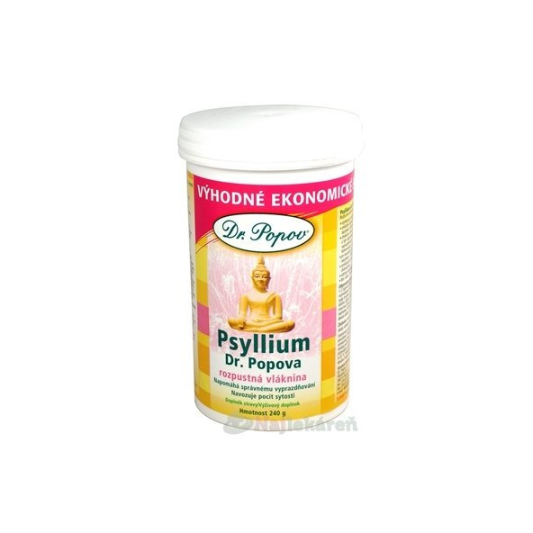 DR. POPOV Psyllium prášek 240 g