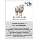 Curli postroj pro psy se sponou Merino vlna Black XL 12-18 kg