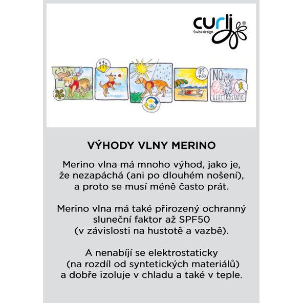Curli postroj pro psy se sponou Merino vlna Black XL 12-18 kg