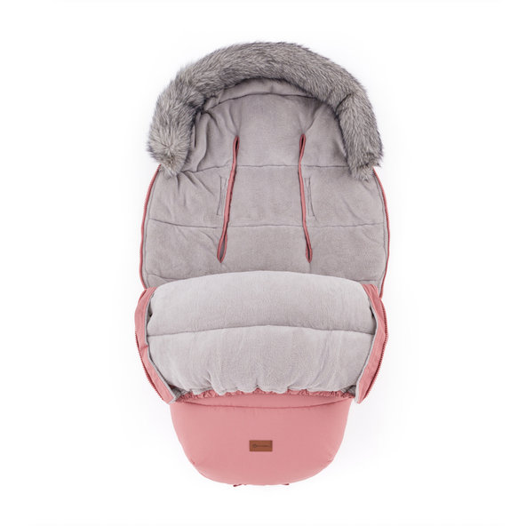 PETITE&MARS Set fusak Comfy 4v1 + rukavice Fjora Old Rose