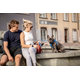 Curli vodítko pro psy Comfort Blue L