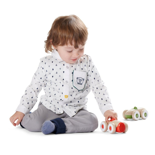 Chicco autíčko Vintage Eco+ červené 12 m+