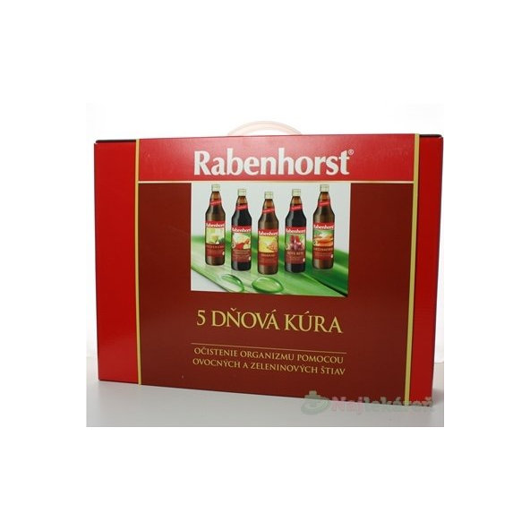 Rabenhorst 5denní očistná kúra 5×750 ml