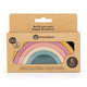 PETITE&MARS skládací hračka TAKE&MATCH Rainbow Intense Ochre 12 m+