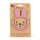 PETITE&MARS silikonové kousátko Bunny Dusty Rose 0 m+