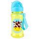 SKIP HOP Zoo tritan láhev s brčkem Žirafa 12 m+ 355 ml