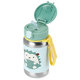 SKIP HOP Spark Style nerezová láhev s brčkem Ježek 12 m+ 350 ml