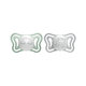 Chicco Physio Light silikonový dudlík noční 16–36 m 2 ks