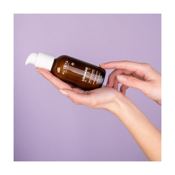 Alteya Organics Luminous Rose jemné pleťové mléko 120 ml