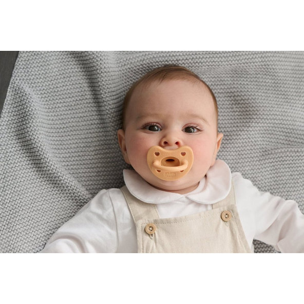 Chicco dudlík Physio Luxe 2–6 m oranžová 1 ks