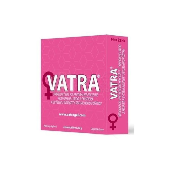 VATRA gel pro muže 6 × 7 g