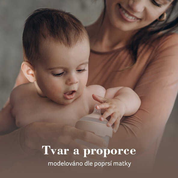 LOVI Mammafeel Dudlík dynamický pomalý 3 m+